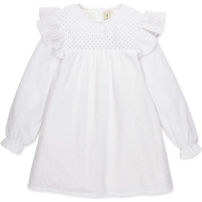 Broderie Anglaise Dress, White