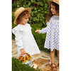 Broderie Anglaise Dress, White - Dresses - 2