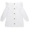 Broderie Anglaise Dress, White - Dresses - 3