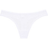 Women's Elle Thong, White - Underwear - 1 - thumbnail