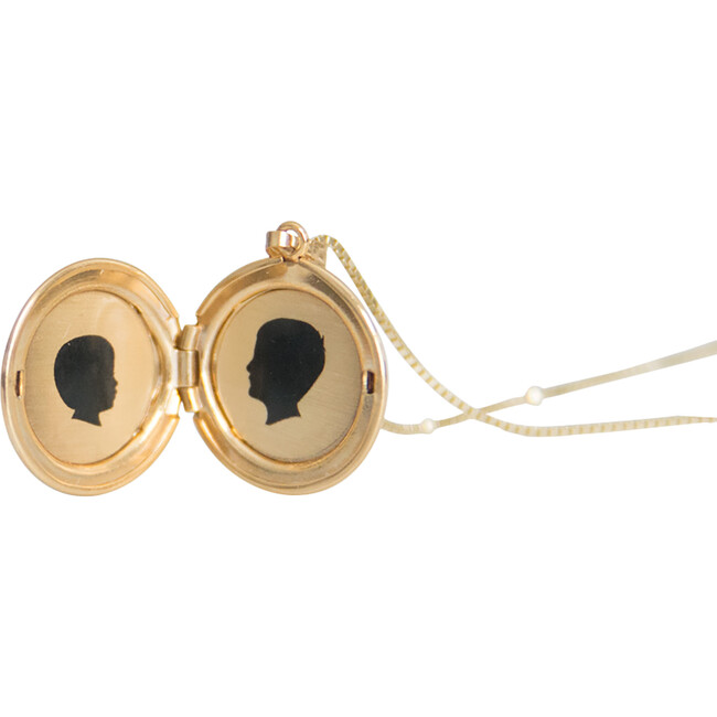 Women's Gold Filled Medium Silhouette Locket