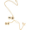 Women's Gold Filled Medium Silhouette Locket - Necklaces - 3