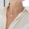 Women's Tiny Classic Silhouette Charm Necklace, Sterling Silver - Necklaces - 3