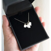 Women's Tiny Classic Silhouette Charm Necklace, Sterling Silver - Necklaces - 4