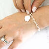 Women's Classic Silhouette Charm Bracelet, Silver - Bracelets - 4