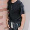 Pauli Henley Tee, Night - T-Shirts - 2