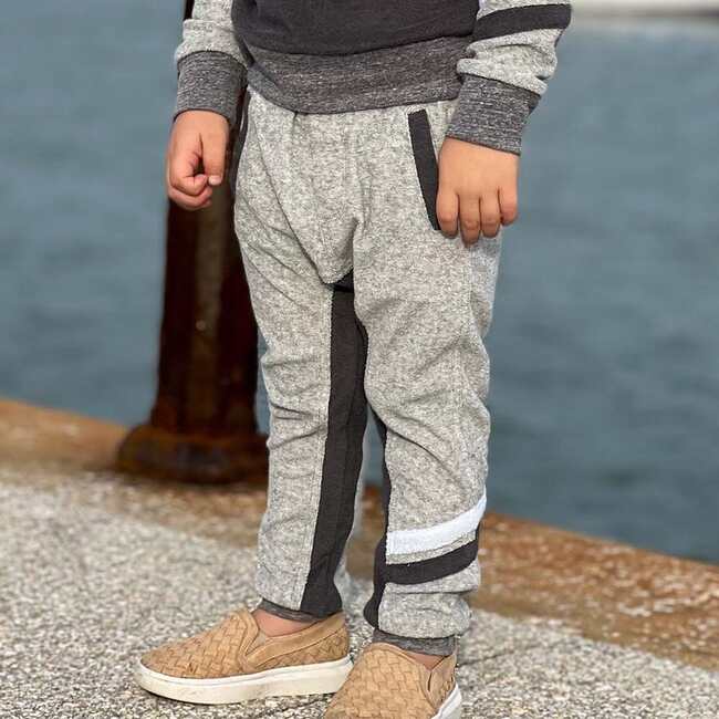 Pau Jogger, Heathered Terry - Pants - 4