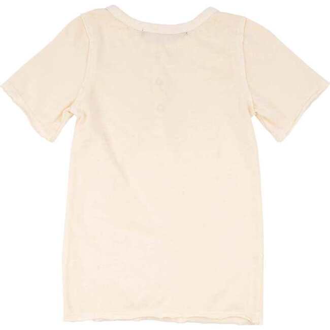 Pauli Henley Tee, Coconut - T-Shirts - 3