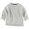 Iggy Pullover, Heather Grey - Sweatshirts - 1 - thumbnail