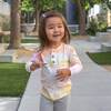 Buzz Long Sleeve Henley, Rainbow Tie Dye - Shirts - 2