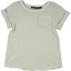 Birdie Tshirt, Sage - T-Shirts - 1 - thumbnail