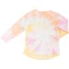 Buzz Long Sleeve Henley, Rainbow Tie Dye - Shirts - 3