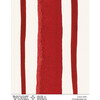 Set of 2 Scarlet Stripe Wallpaper Rolls - Wallpaper - 3
