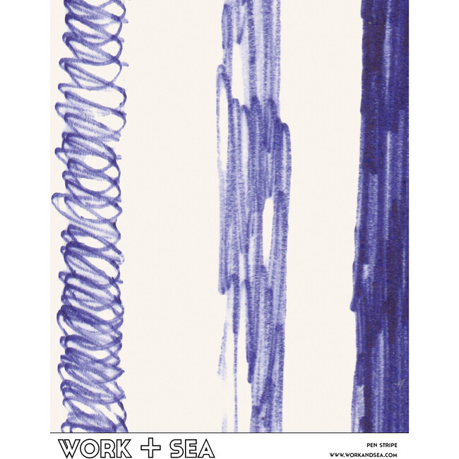 Set of 2 Pen Stripe Wallpaper - Wallpaper - 3
