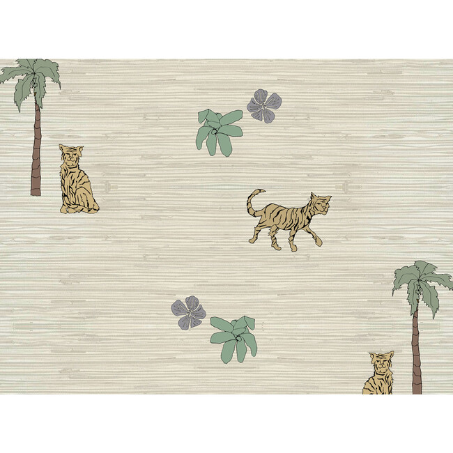 Set of 2 Tigers On the Trot Wallpaper - Wallpaper - 5