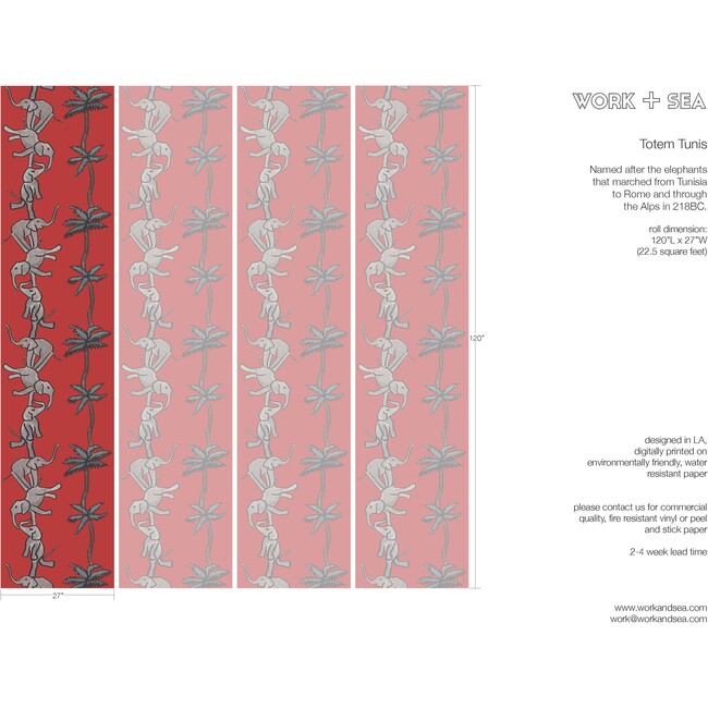 Set of 2 Totem Tunis Wallpaper - Wallpaper - 5
