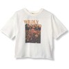 Printed T-Shirt, White - T-Shirts - 1 - thumbnail