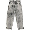 Denim Trousers, Grey - Jeans - 1 - thumbnail