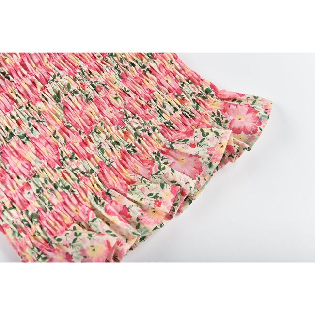 Malika Top, Pink Meadows - Shirts - 3