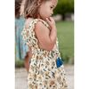 Mistinguette Dress, Cream Flowers - Dresses - 3