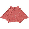 Embroidered Sun Terry Skirt - Skirts - 1 - thumbnail