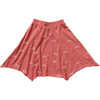 Embroidered Sun Terry Skirt - Skirts - 3