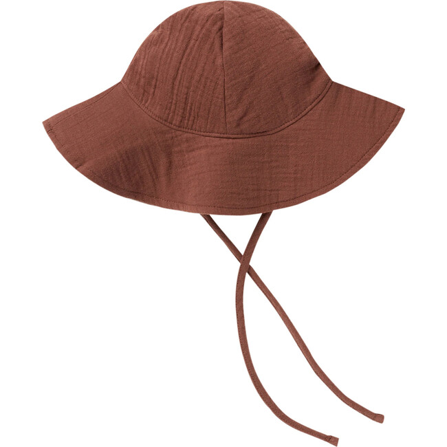 Floppy Sun Hat, Redwood - Hats - 1
