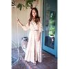 Women's Sienna Maxi Dress, Yellow Print - Dresses - 5