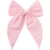 Fable Bow, Candy Pink Gingham - Hair Accessories - 1 - thumbnail
