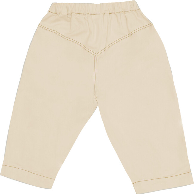Western Crop Trousers, Sand - Pants - 1