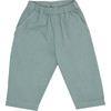 Western Crop Trousers, Sea - Pants - 1 - thumbnail