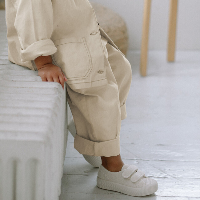Western Crop Trousers, Sand - Pants - 2