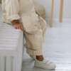 Western Crop Trousers, Sand - Pants - 2