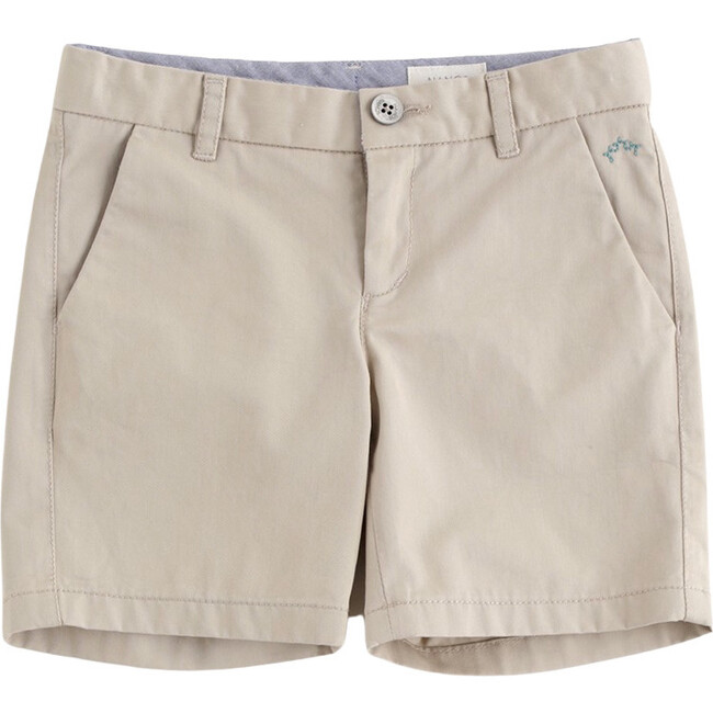 Tan Chino Shorts, Brown