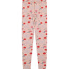 Floral Leggings, Pink - Leggings - 1 - thumbnail