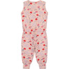 Floral Jumpsuit, Pink - Rompers - 2