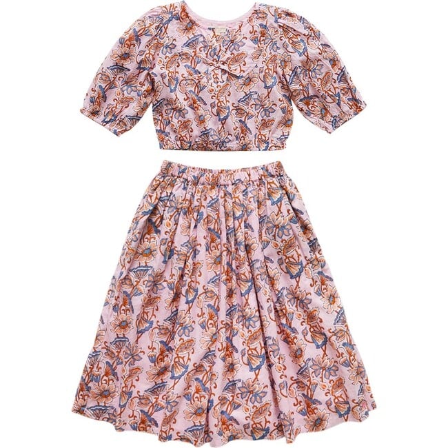 Lori 2-Piece Set, Fragrant Lilac Stem Floral