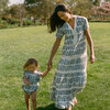 Women's Indy Dress, Blue Field Floral - Dresses - 2