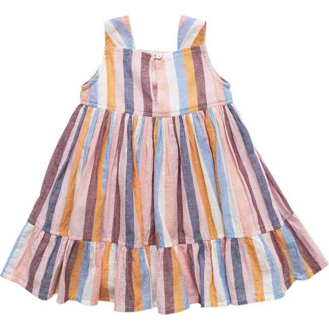 Wren Dress, Maisonette Multi Stripe - Dresses - 3
