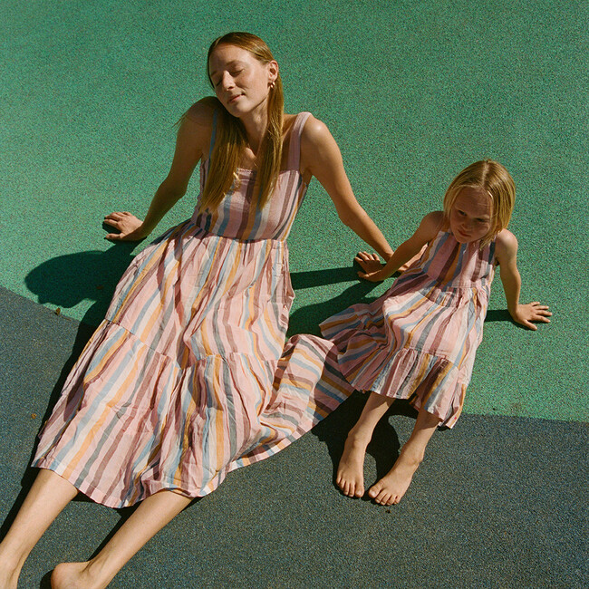 Women's Sierra Dress, Maisonette Multi Stripe