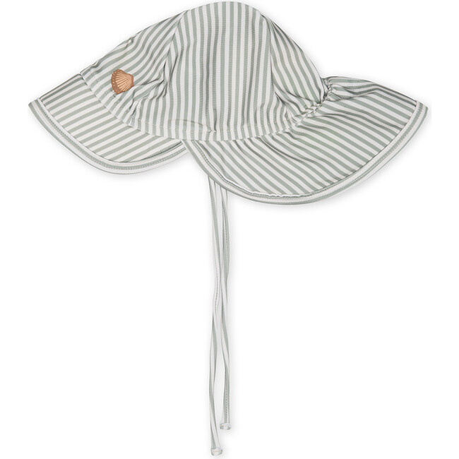 Gustas Swim Hat, Print Green Bay Stripe - Hats - 1