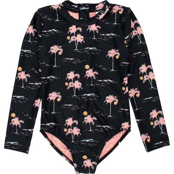 Feather 4 Arrow Frill Chaser Surf Suit Pink Carnation main image 1