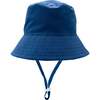 Suns Out Reversible Bucket Hat, Navy - Hats - 1 - thumbnail