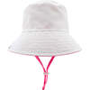 Suns Out Reversible Bucket Hat, Hot Pink - Hats - 2