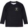 Baby Boy Wave Nomad L/S Rash Top, Black - Rash Guards - 1 - thumbnail
