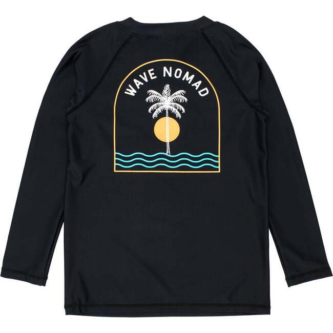 Baby Boy Wave Nomad L/S Rash Top, Black - Rash Guards - 2