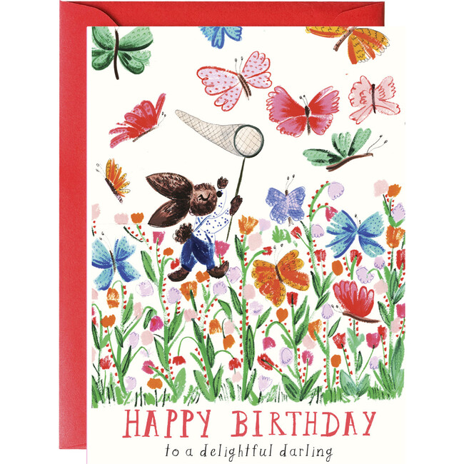 A Monarch's Birthday Card