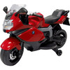 BMW 12V Motorcycle, Red - Ride-On - 1 - thumbnail