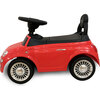 Fiat 500 Push Car, Red - Ride-On - 3