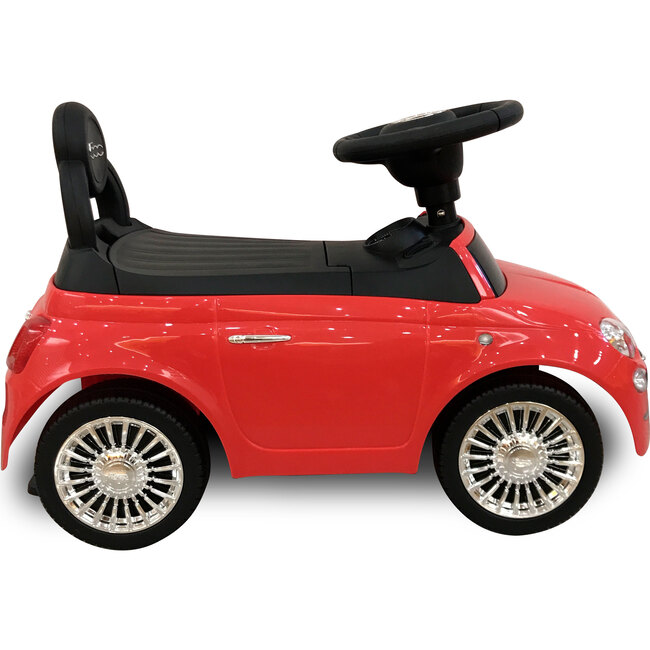 Fiat 500 Push Car, Red - Ride-On - 4